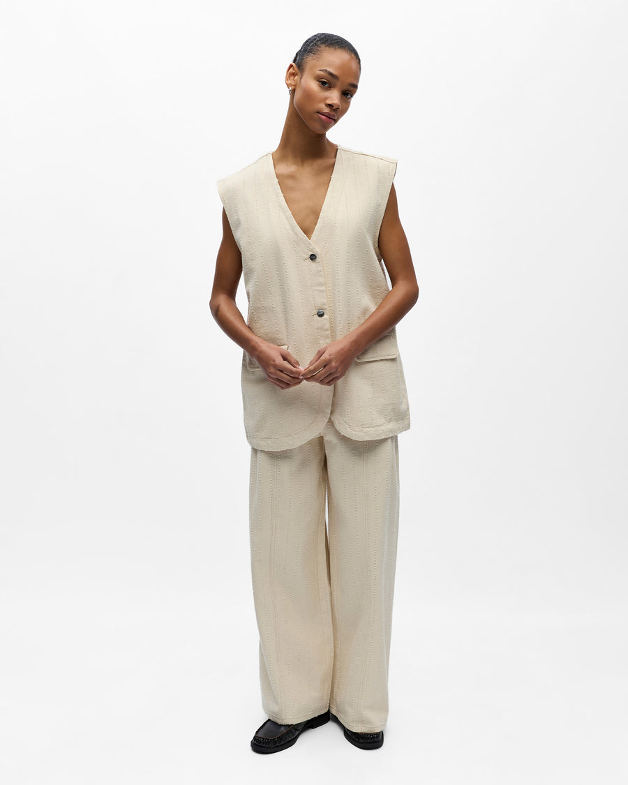 OBJBELLA HW WIDE PANT