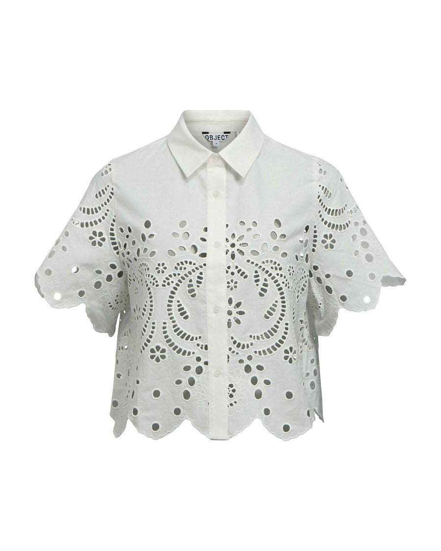 OBJELENA S/S CROP TOP
