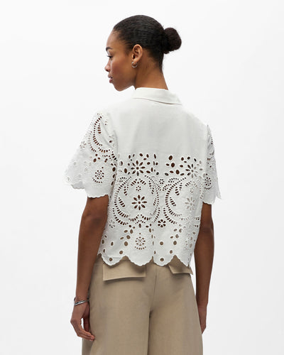 OBJELENA S/S CROP TOPThumbnail 