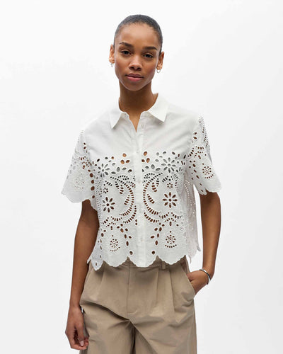 OBJELENA S/S CROP TOPThumbnail 