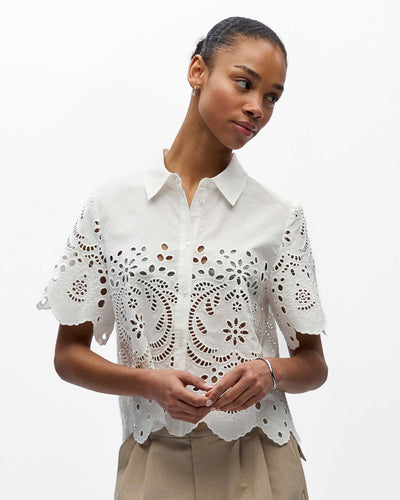 OBJELENA S/S CROP TOPThumbnail 