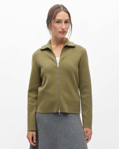OBJREYNARD L/S RE ZIP CARDIGANThumbnail 