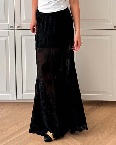 Ellinoric lace maxi skirtThumbnail 