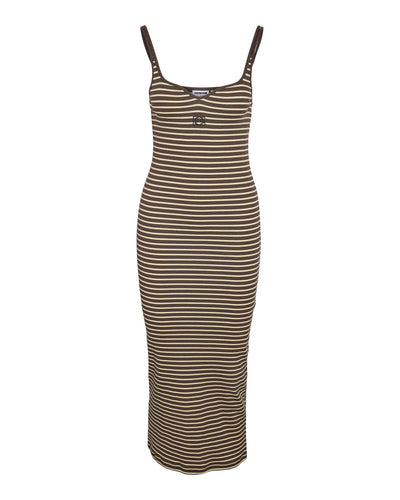 NMJUDY STRIPED MIDI DRESSThumbnail 