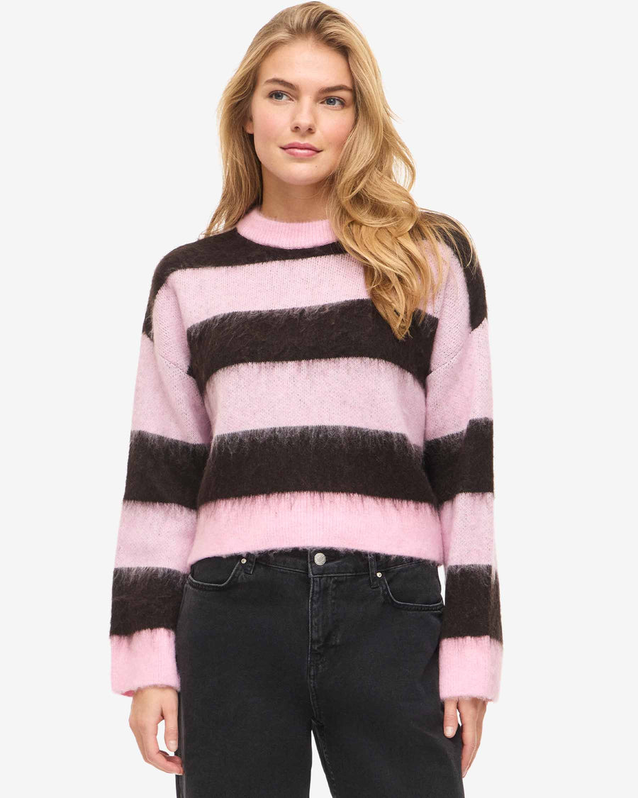 NMSOFF L/S O-NECK KNIT