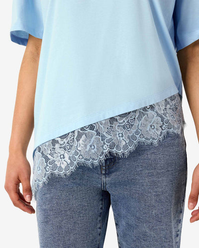 NMEASY LACE DETAIL T-SHIRTThumbnail 