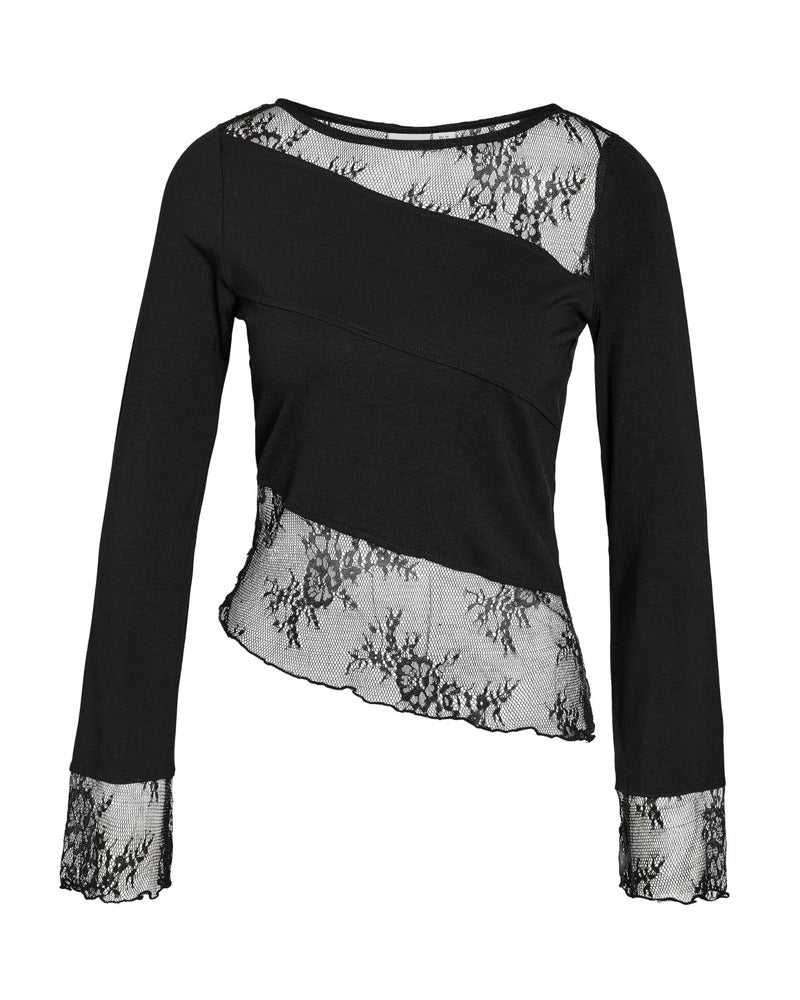 NMTIKA L/S LACE TOP