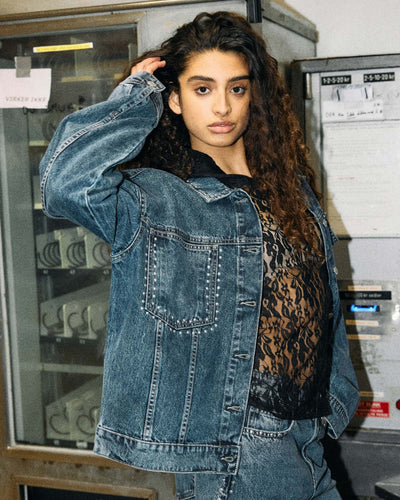 NMOREON KETTIE L/S STUD JACKETThumbnail 