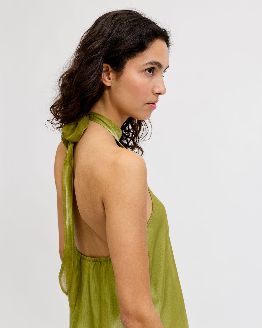 JXEMILIA CHIFFON HALTERNECK