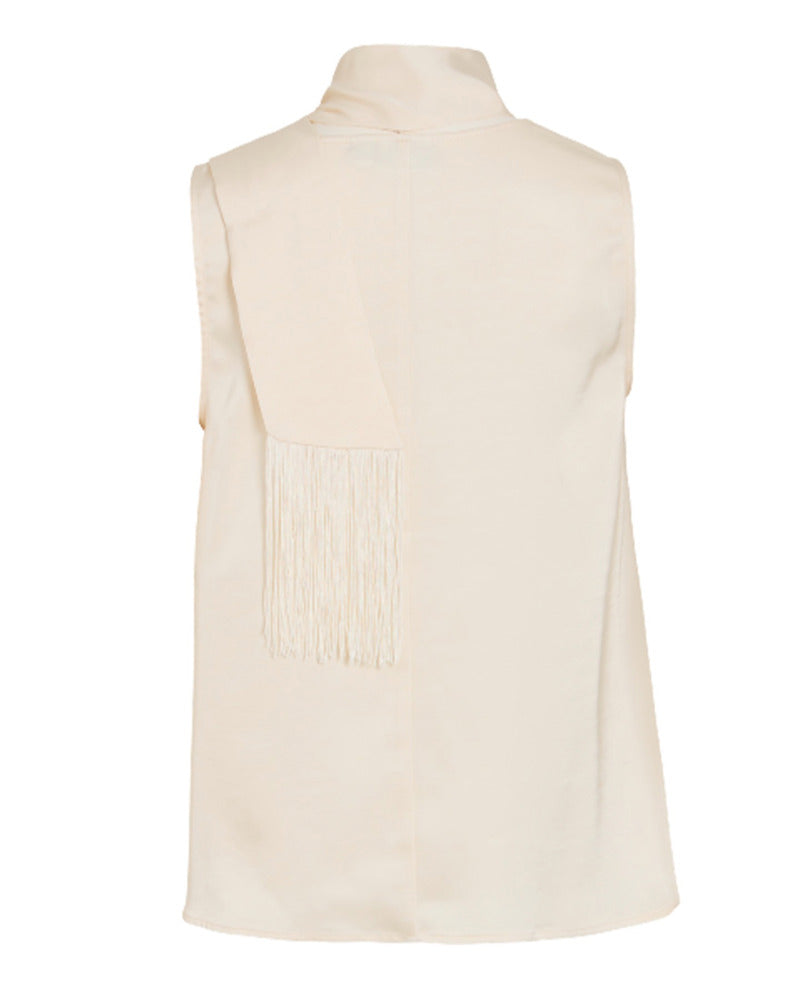 VIRAIMA S/L TOP W/ SCARF