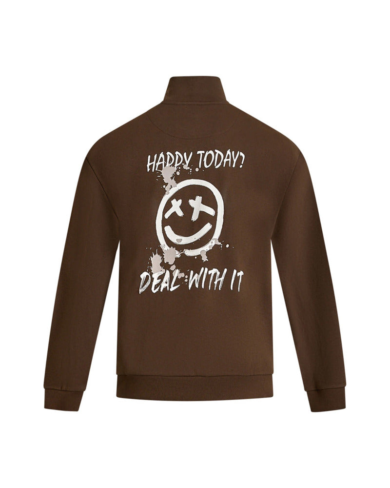 Vince art half zip