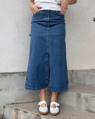 WOMENS CARPENTER DENIM SKIRTThumbnail 
