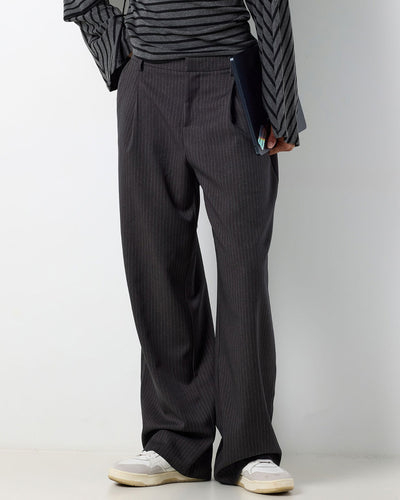 NMPINE MW PINSTRIPE SCARF PANTThumbnail 