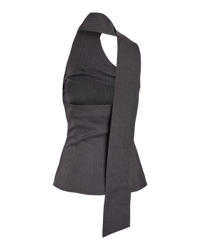 NMPINE ONESHOULDER SCARF TOPThumbnail 