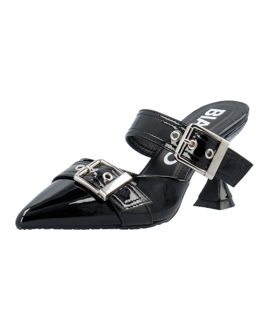 Biaglam mule double buckle