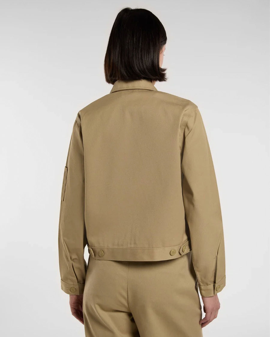LINED EISENHOWER CROP W
