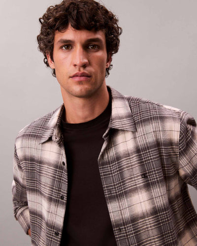 LS BRUSHED PLAID EASY SHIRTThumbnail 