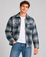 Razor Zip Check Overshirt