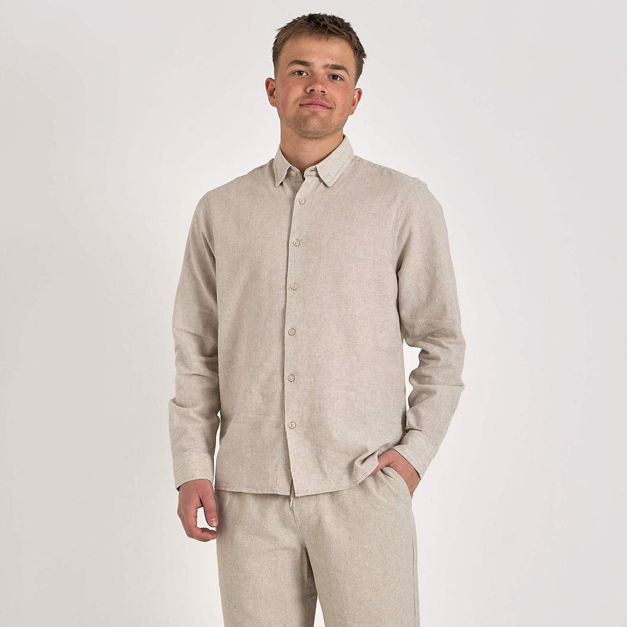 Mario linen Shirt LS