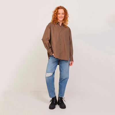 JXJAMIE RELAXED POPLIN SHIRTThumbnail 