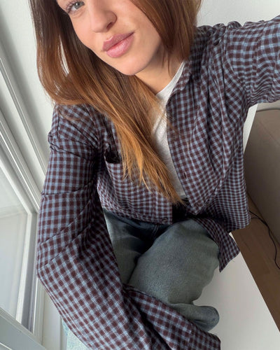 NMHAILEY ZOE CHECK SHIRTThumbnail 