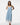 PCFENI LACE DENIM MIDI DRESS