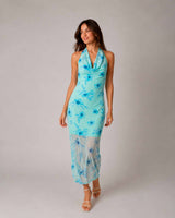 Pursofia waterfall dress