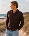 Mario linen shirt ls