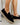 Suede espadrille loafer