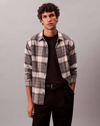 LS BRUSHED PLAID EASY SHIRTThumbnail 