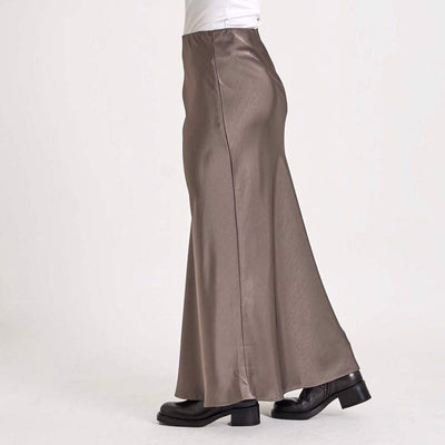 Valery satin skirtThumbnail 