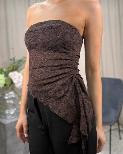 Holly bandeau lace topThumbnail 