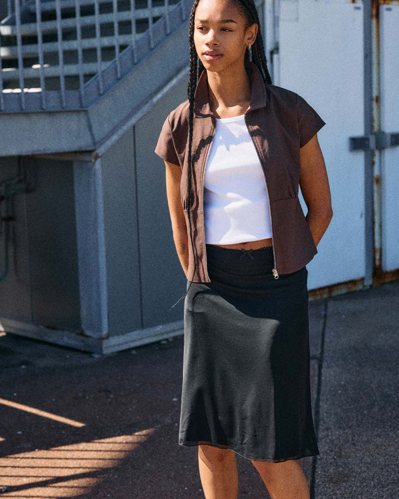 NMJUDITH LW MESH SKIRT