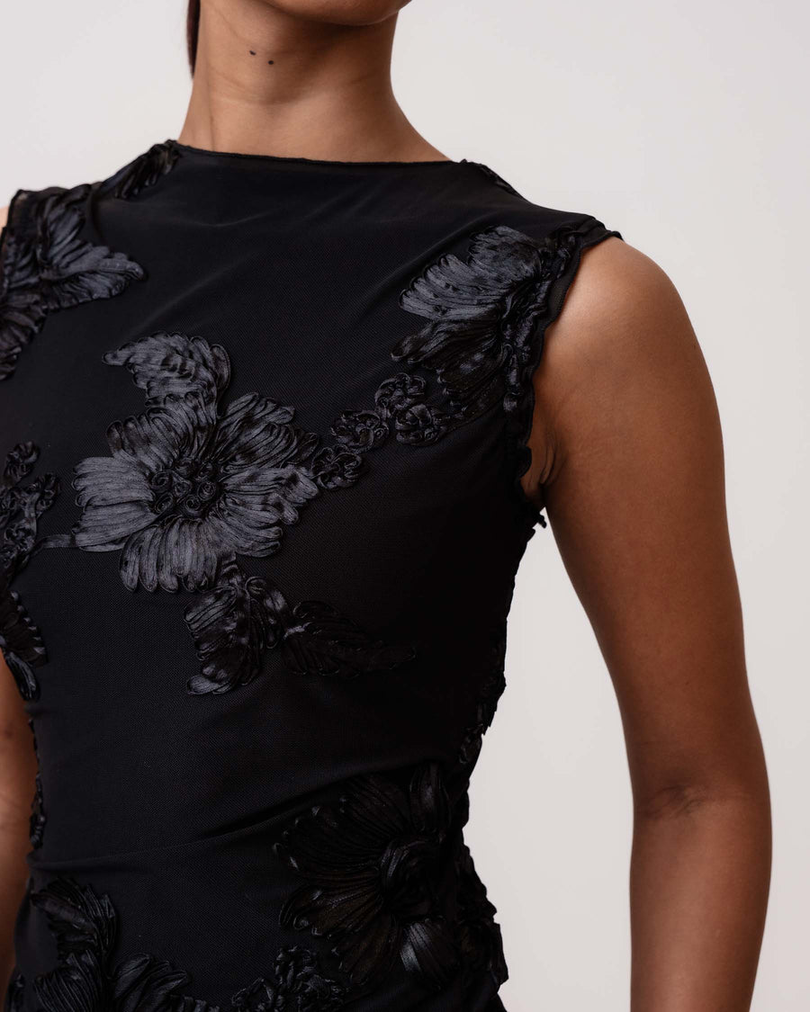 Miraic mesh top