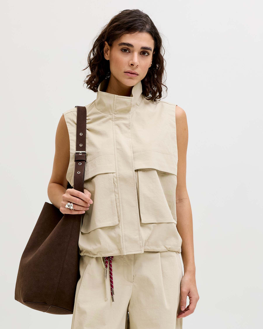 JXCAROL OLIVE VEST