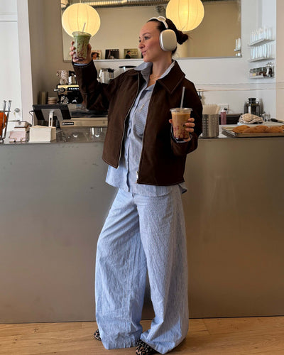 Emma fake suede jacketThumbnail 