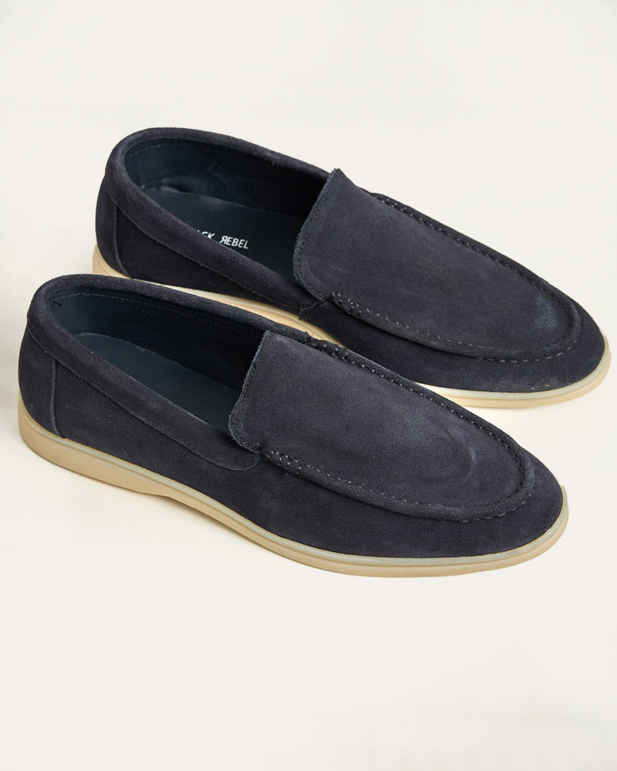 Suede loafer