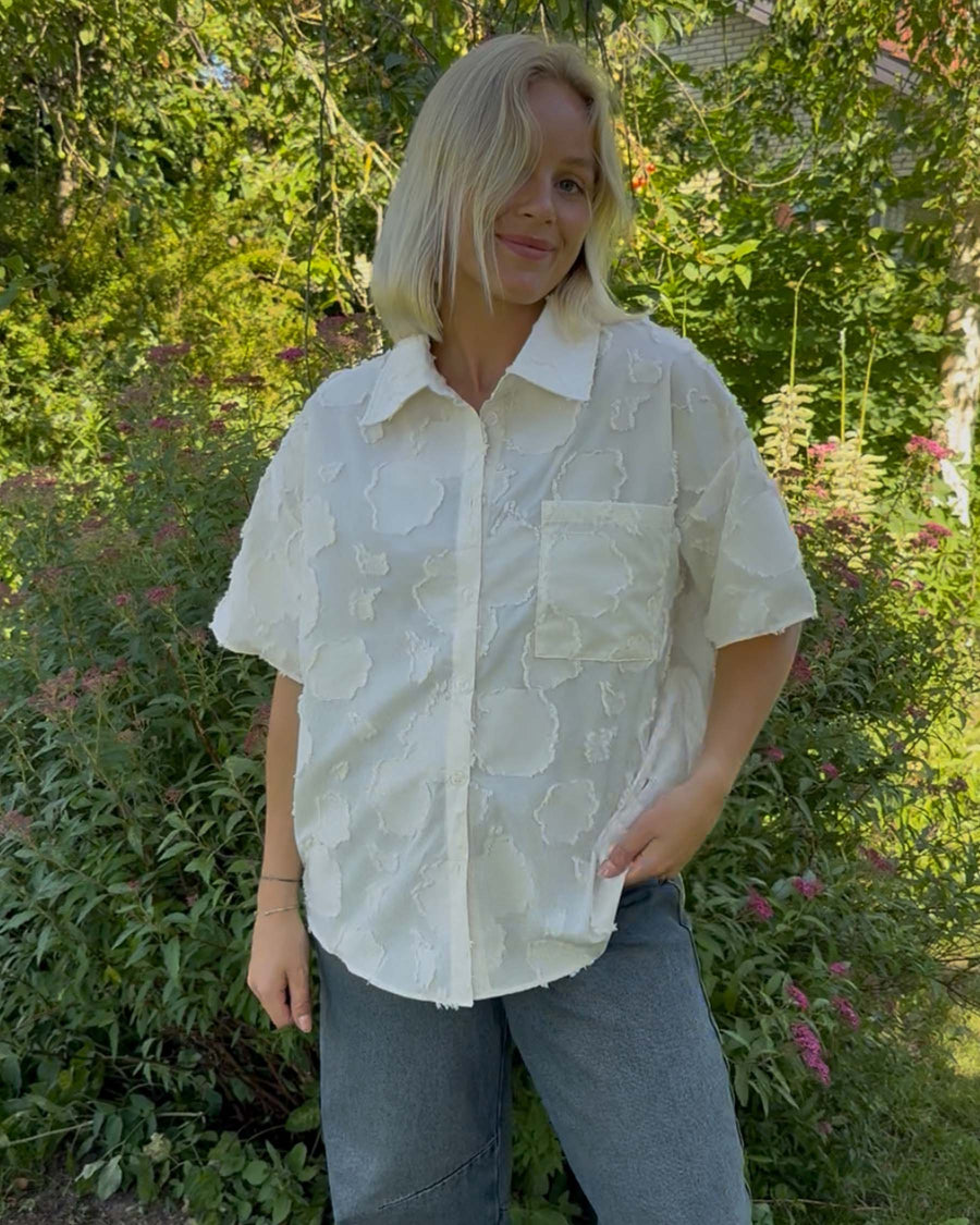 NMALESSA TEXTURE SHIRT