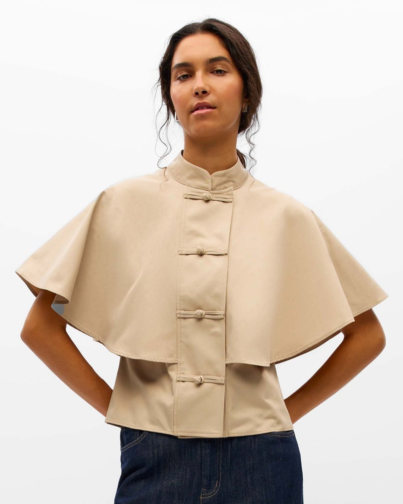 OBJDIALA CAPE SHIRT