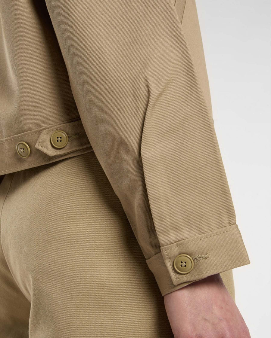 LINED EISENHOWER CROP W
