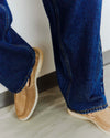 Suede loafer
