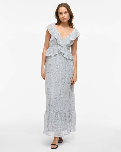 VIMONE S/L MAXI FLOUNCE DRESSThumbnail 