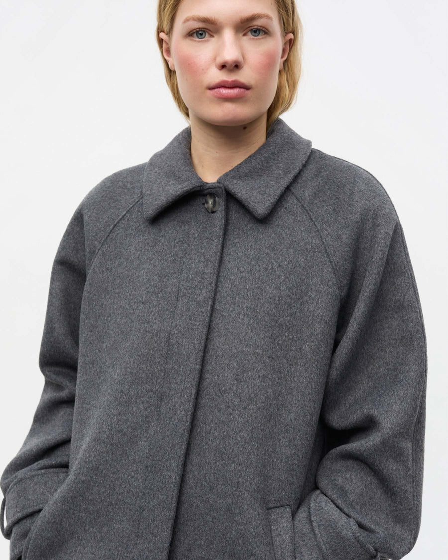 ENSENECA WOOL MIDI JACKET