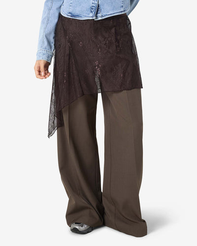 NMIDA ELASTICATED LACE SKIRTThumbnail 