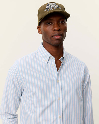 Konrad Striped Oxford ShirtThumbnail 