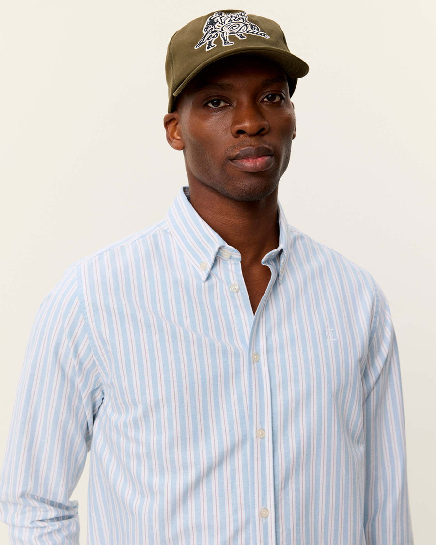 Konrad Striped Oxford Shirt