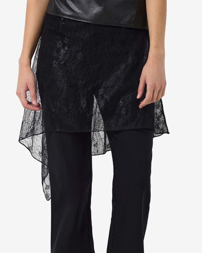 NMIDA ELASTICATED LACE SKIRTThumbnail 