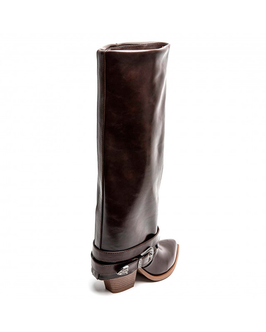 Nit high boot