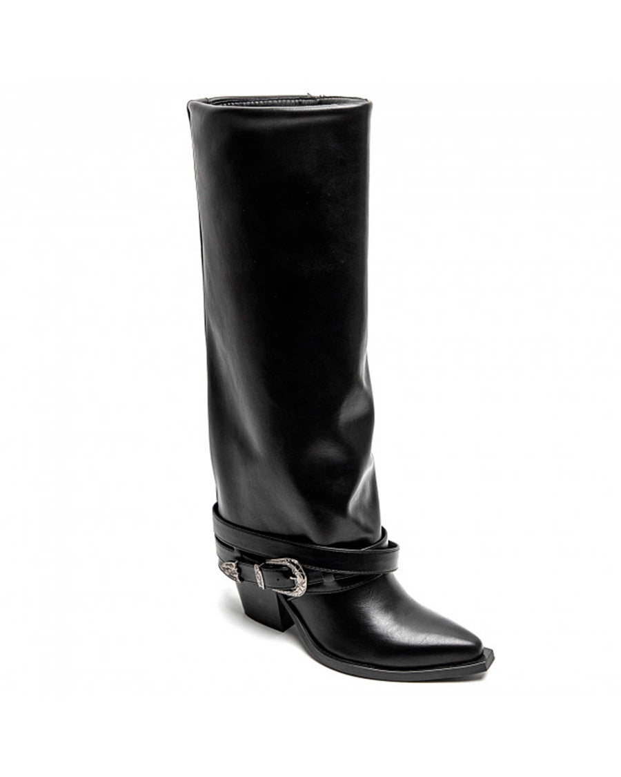 Nit high boot