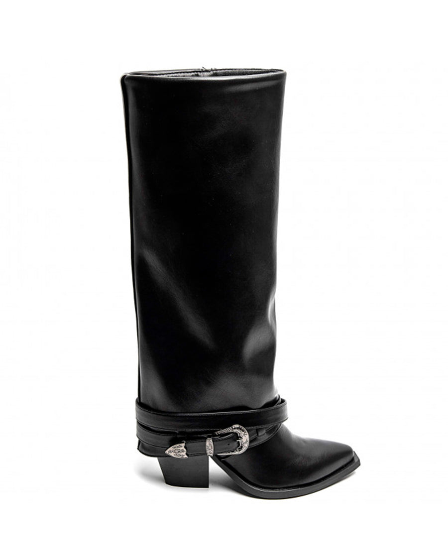 Nit high boot